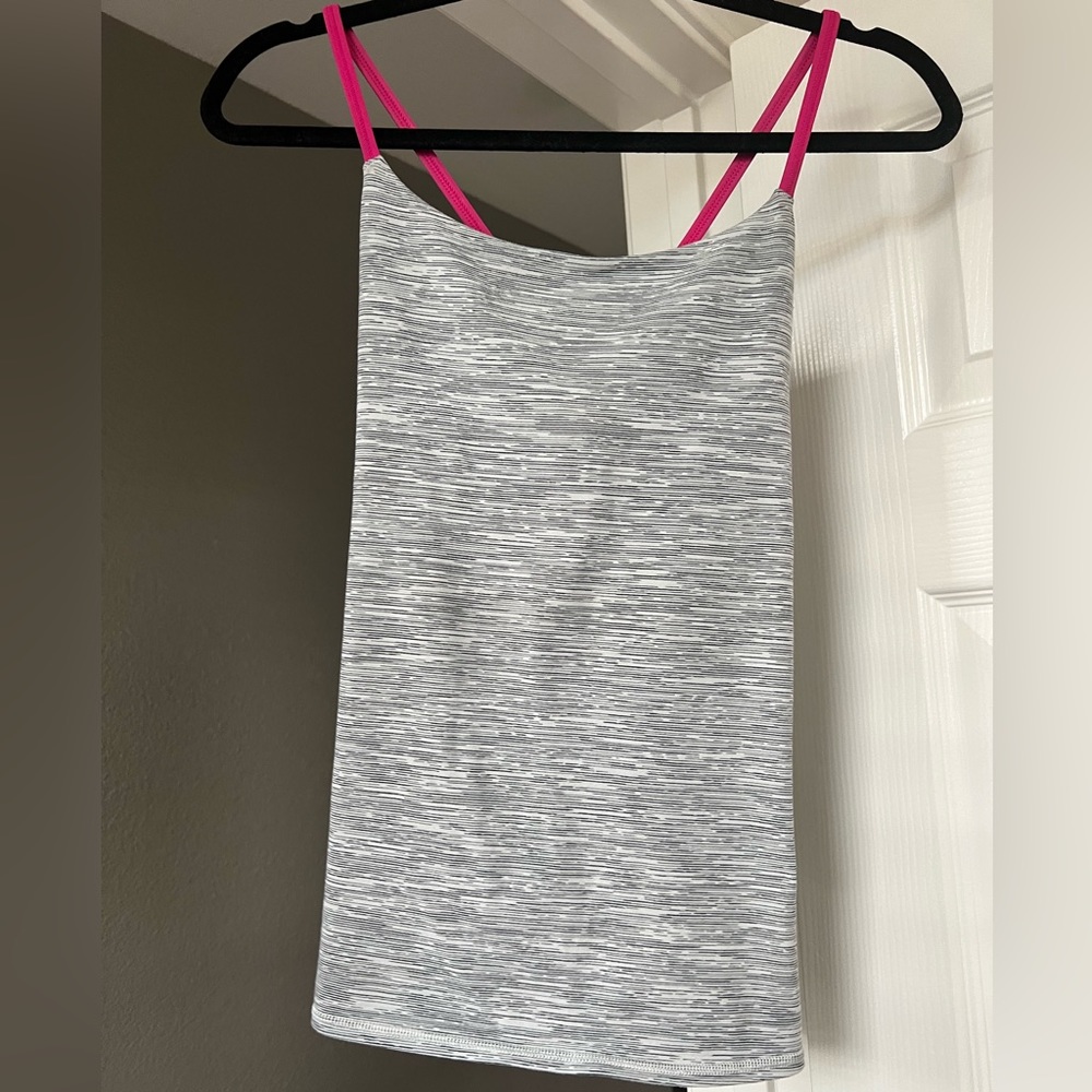 Lululemon Tank Grey and Pink